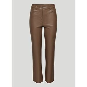 Wilfred 'Melina' Brown Leather Pant Size 2